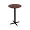 Holland Bar Stool Co 36" 211 Black Table, 24" dia. Top 211-2236BW24R - alternate 2